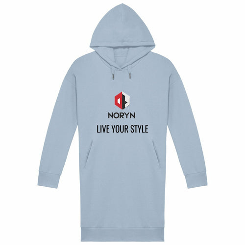 Robe Sweat Femme Confiance et Style - face_bleu